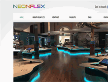 Tablet Screenshot of neonflex.com.au